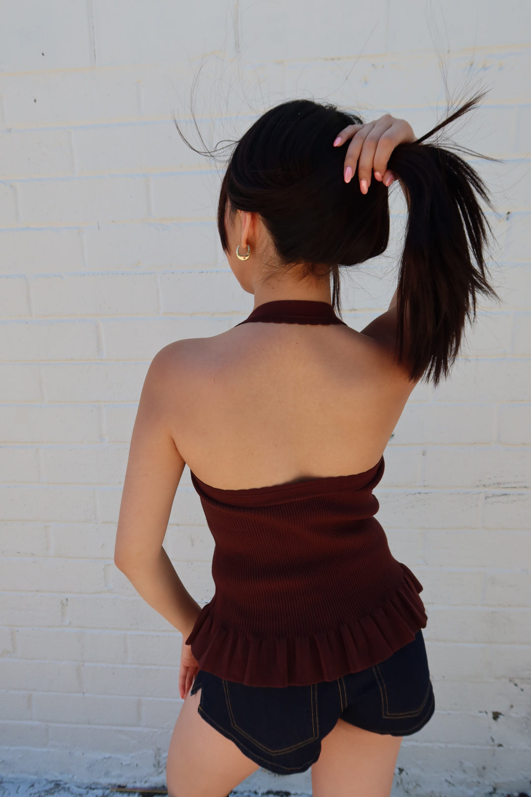 The Darling Peplum Top