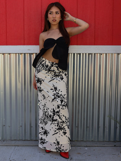 BOTANY MESH MAXI SKIRT