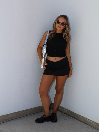 HARPER BUTTON UP TANK