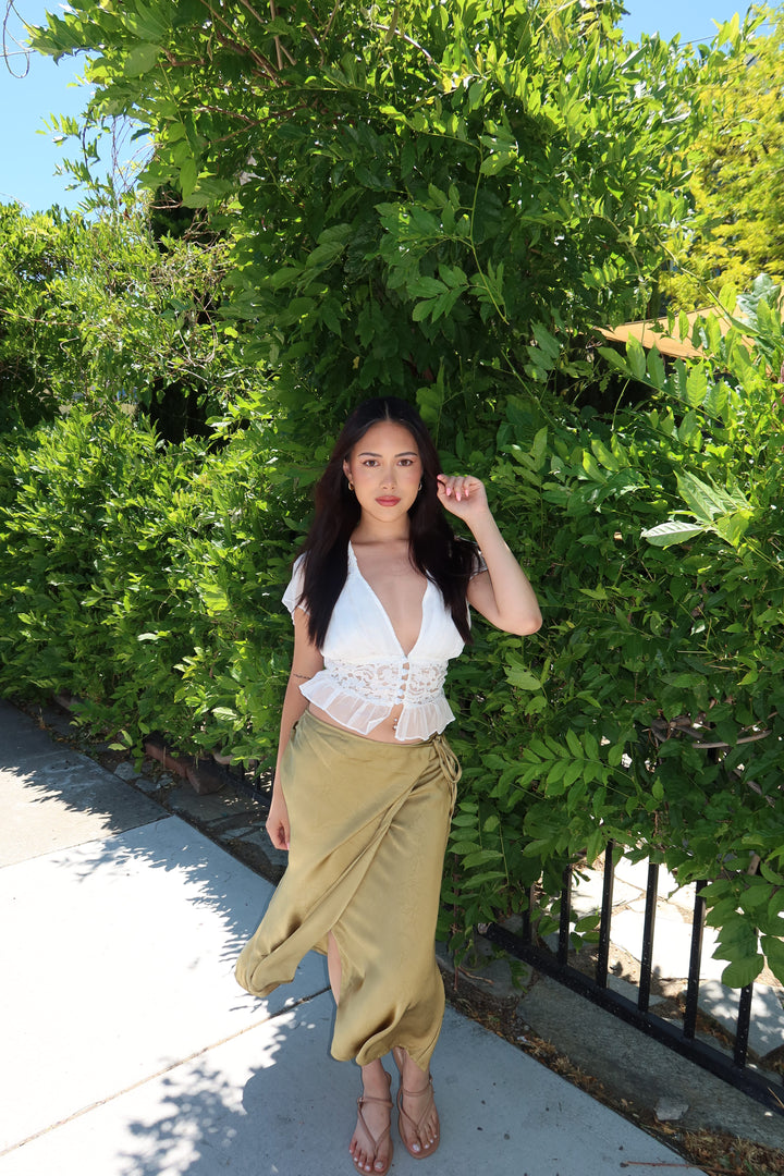 The Darling Lace Top - White