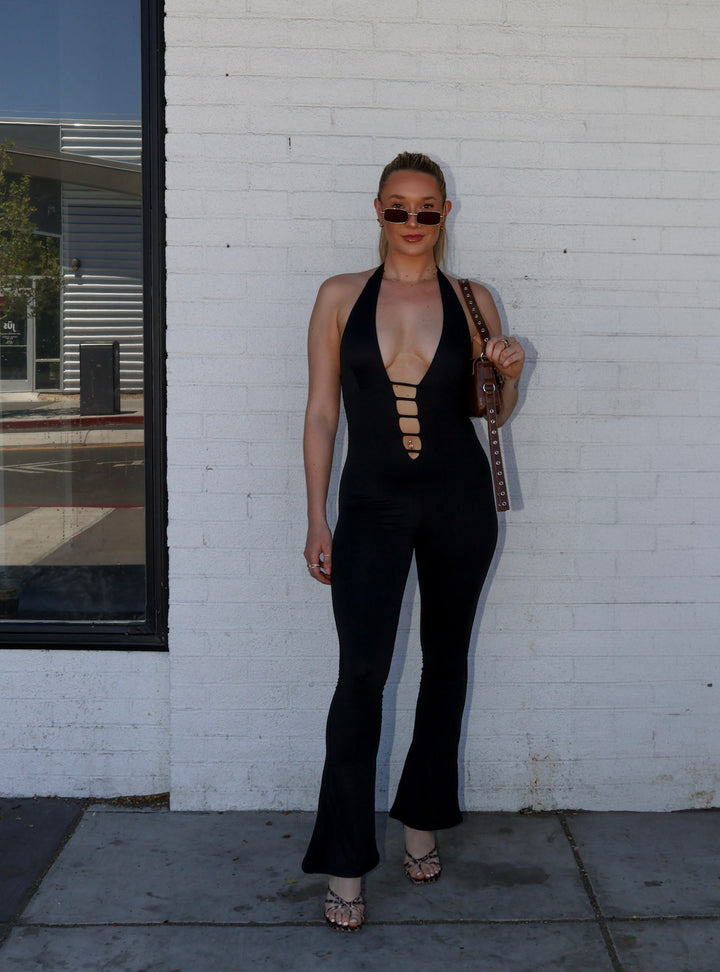 NOVA HALTER JUMPSUIT