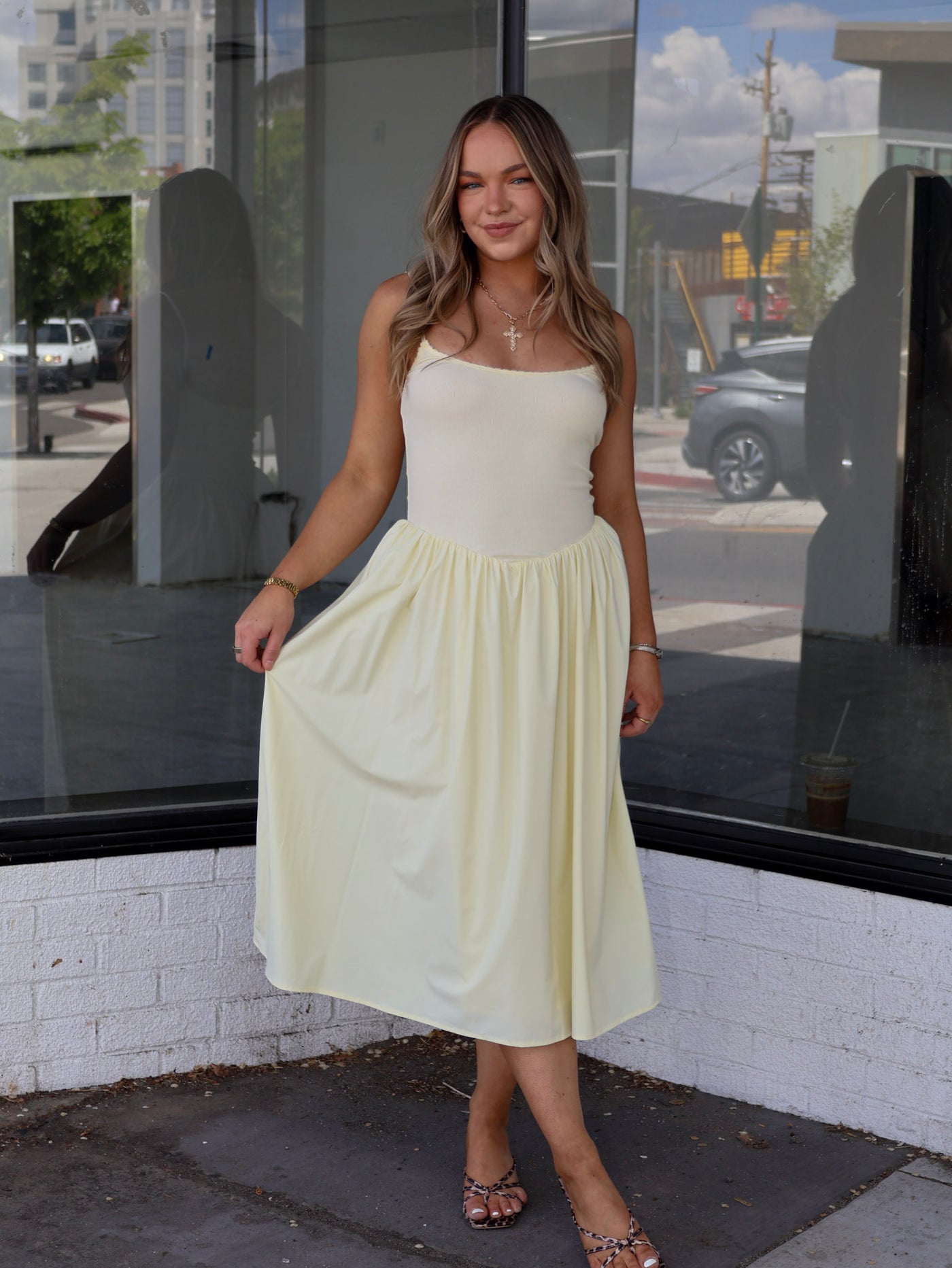 LOUISE MIDI DRESS