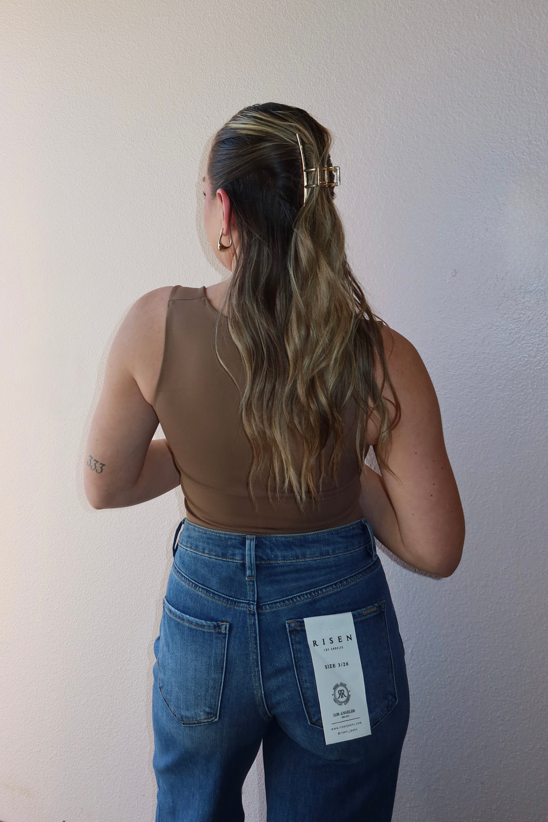 SQUARE NECK TANK BODYSUIT