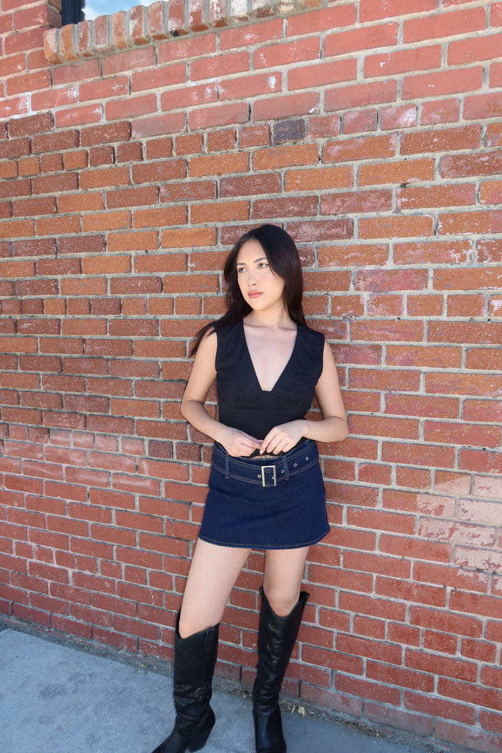 The Indigo Mini Skort