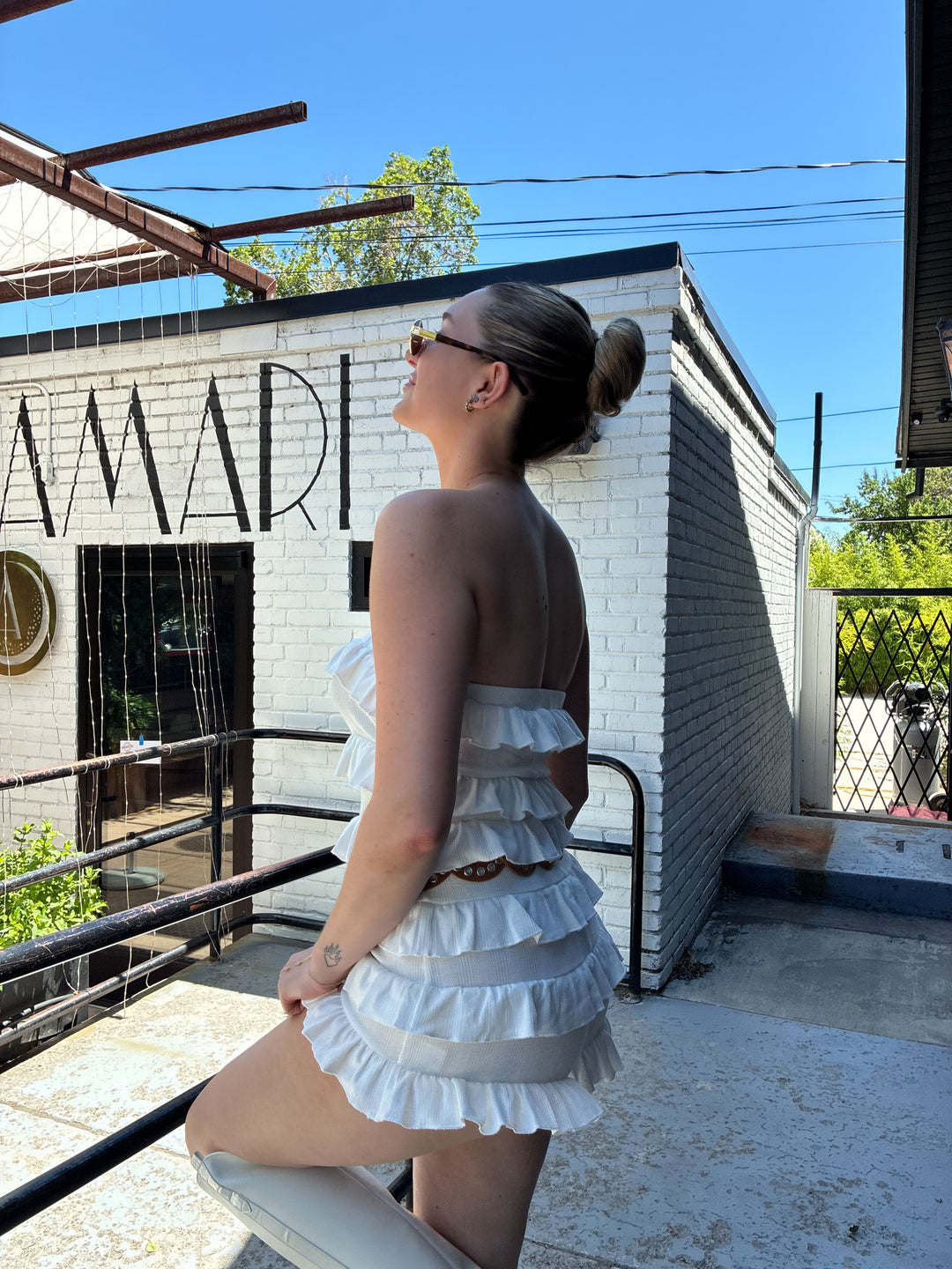 RUFFLE ME UP ROMPER