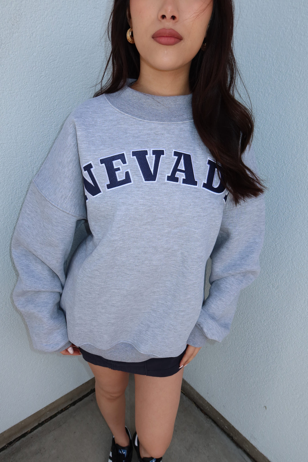 NEVADA MOCKNECK SWEATSHIRT