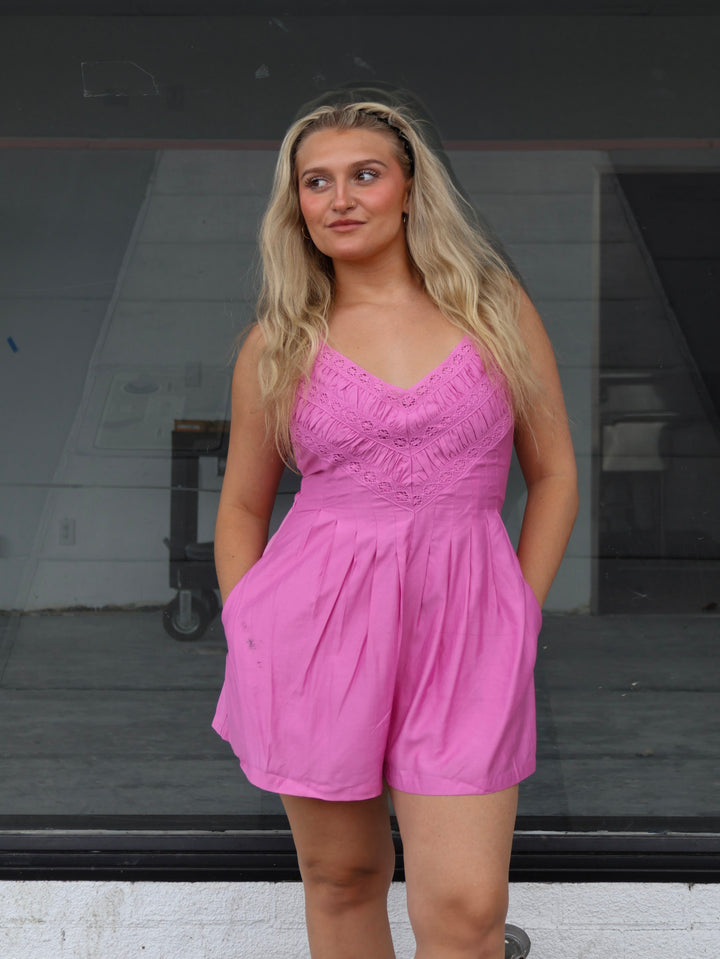 LORALEL ROMPER - PINK