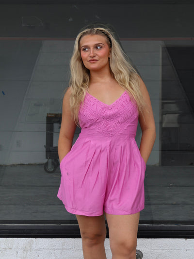 LORALEL ROMPER - PINK