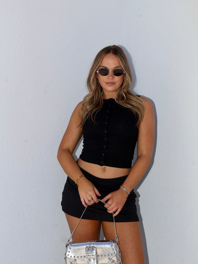 HARPER BUTTON UP TANK