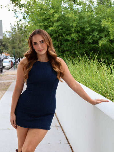 NICOLETTA DENIM DRESS