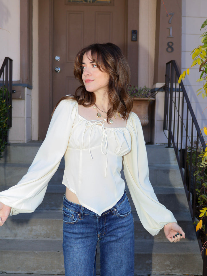 VILONIA LONG SLEEVE TOP