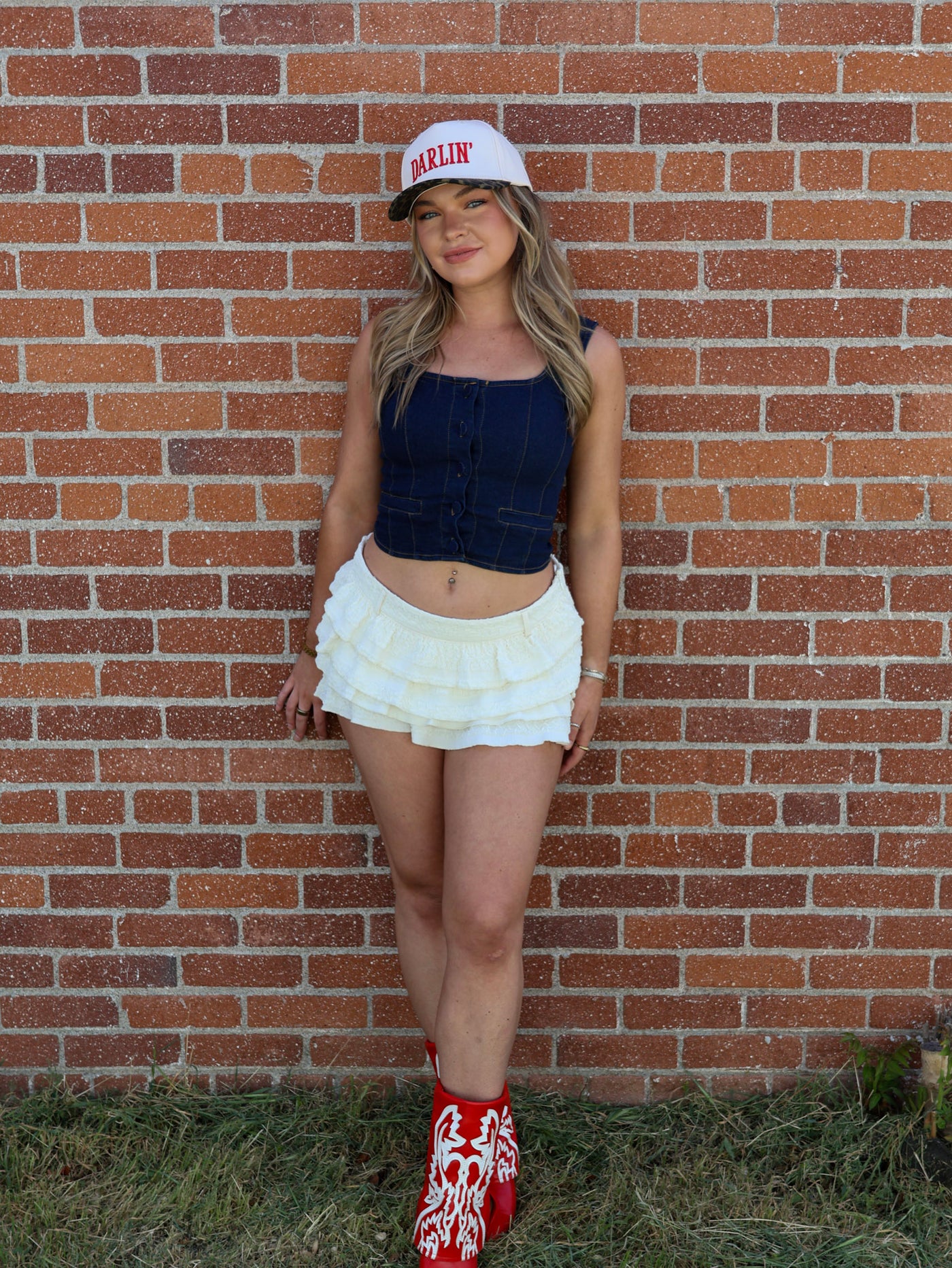 HOT ROD DENIM TOP