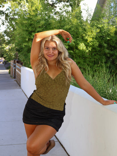 MAEVE DENIM MINI SKORT