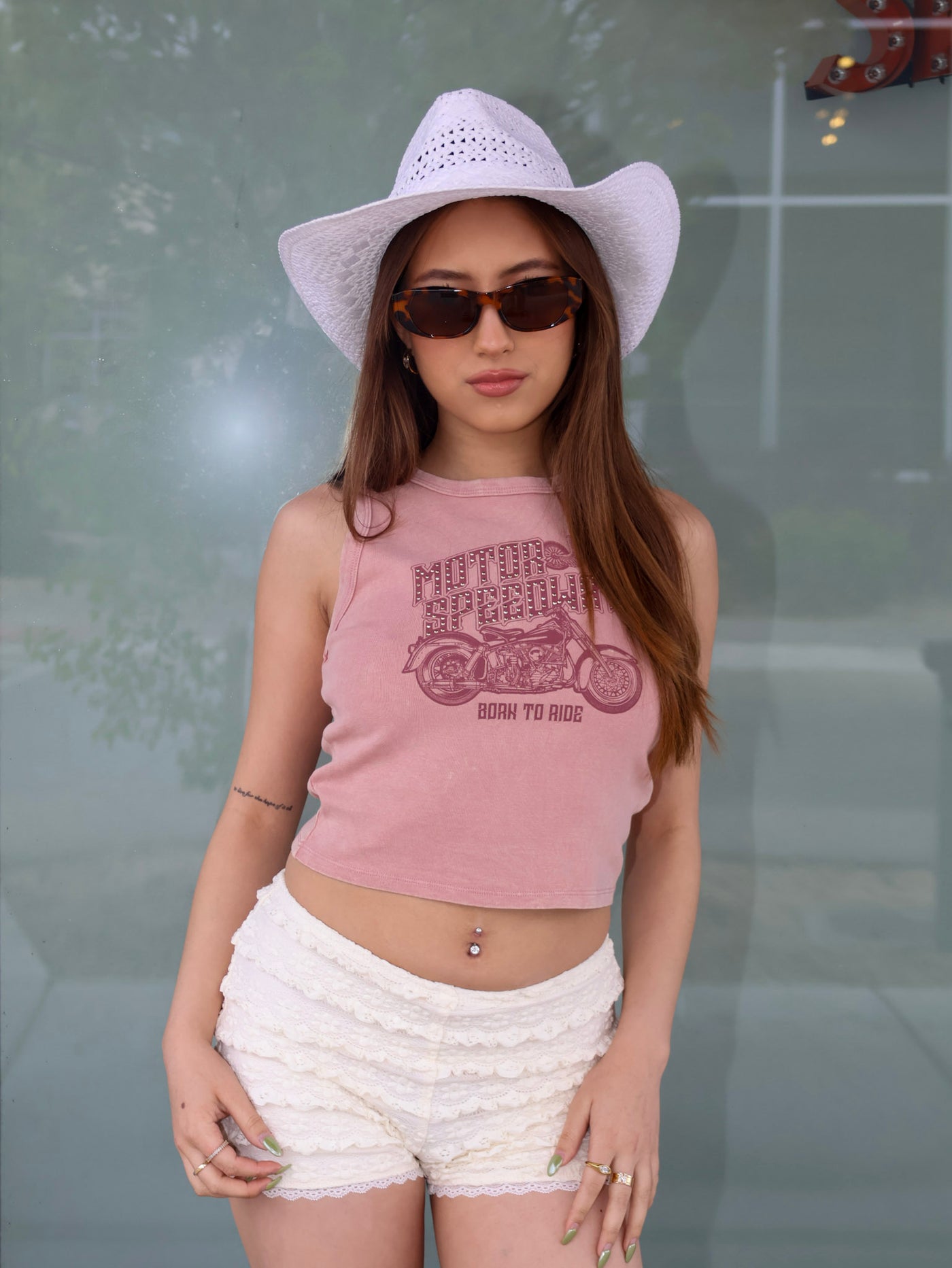 MOTOR SPEEDWAY GRAPHIC TANK