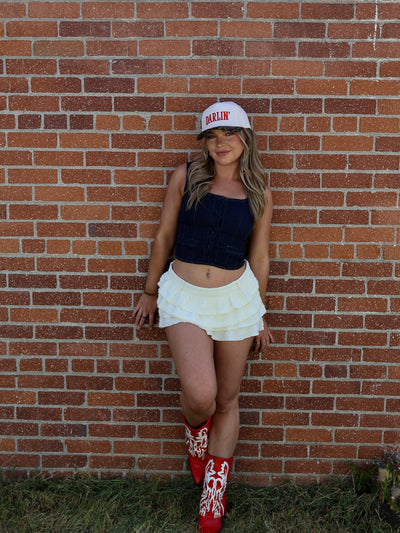 HOT ROD DENIM TOP