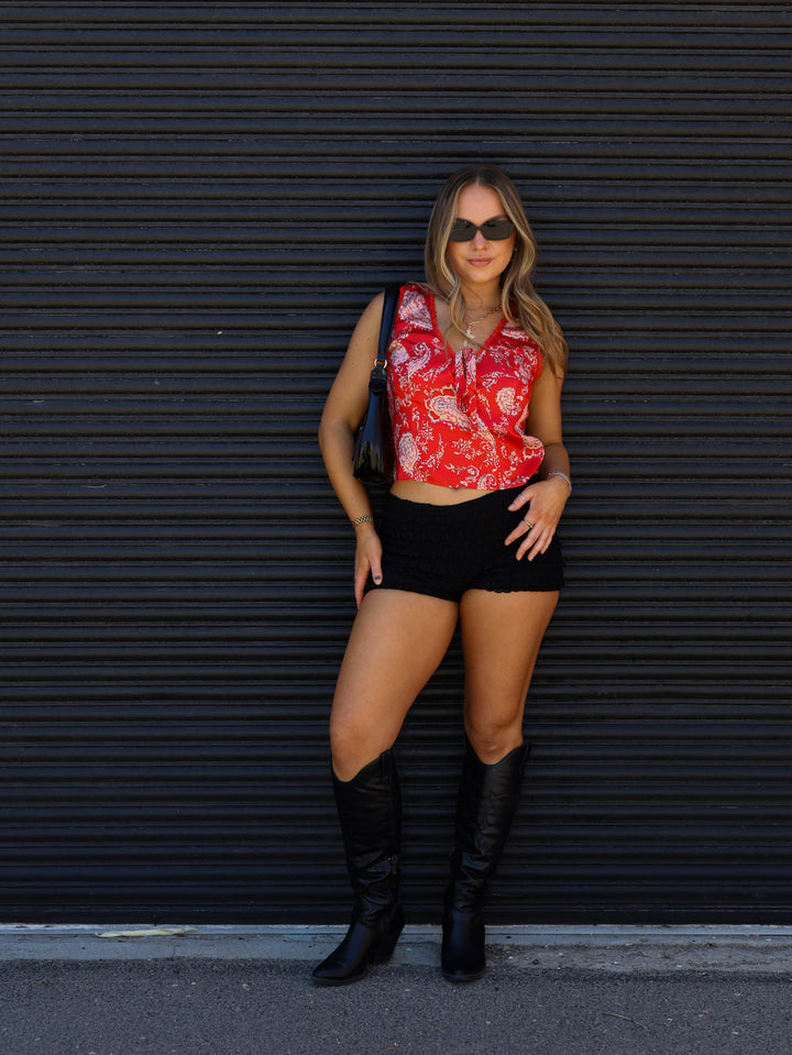 JULIET BOW TIE TANK