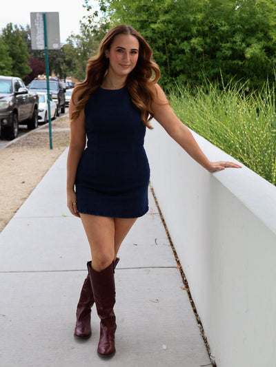 NICOLETTA DENIM DRESS