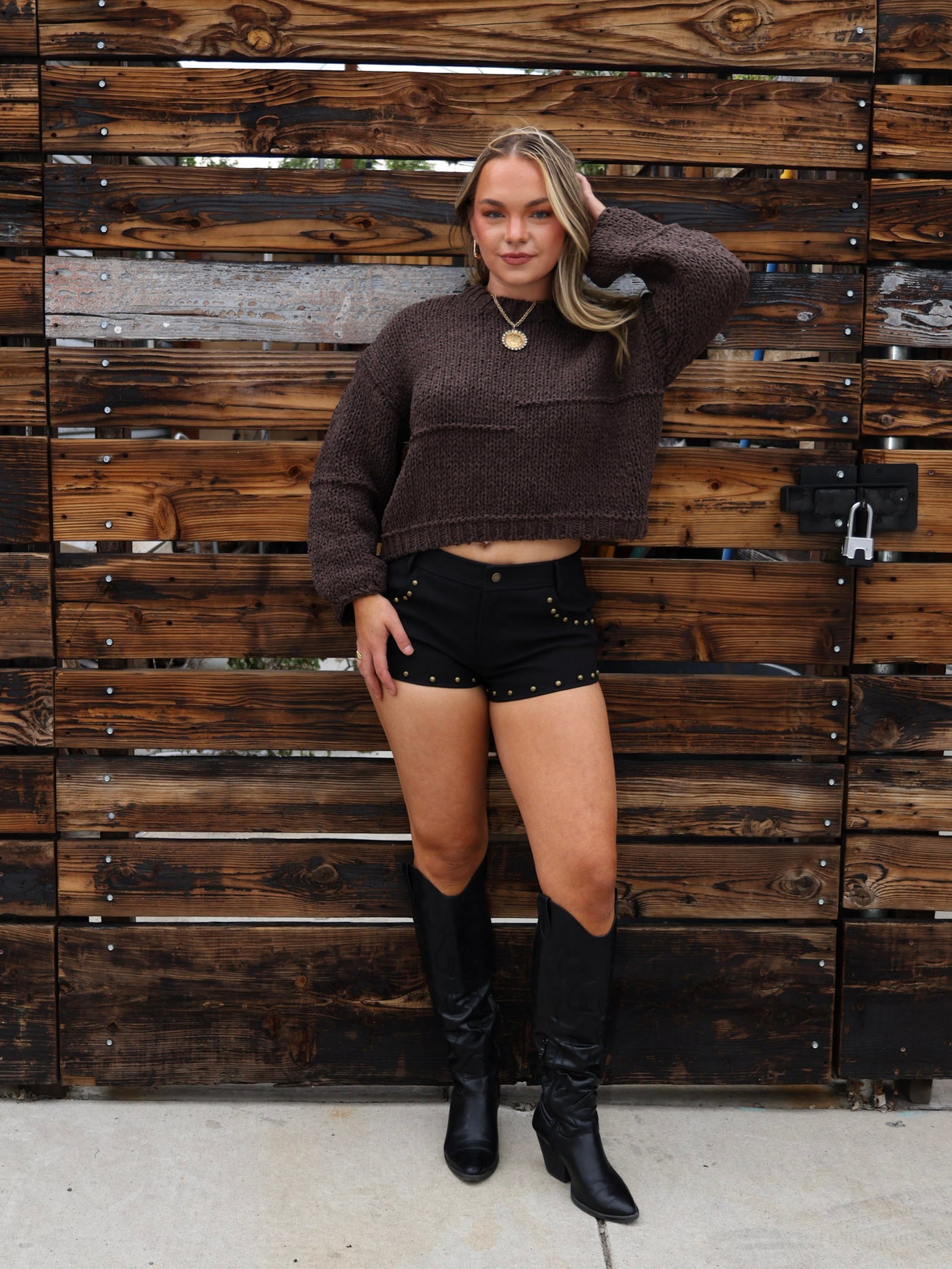 BOLTON BOXY CUT SWEATER
