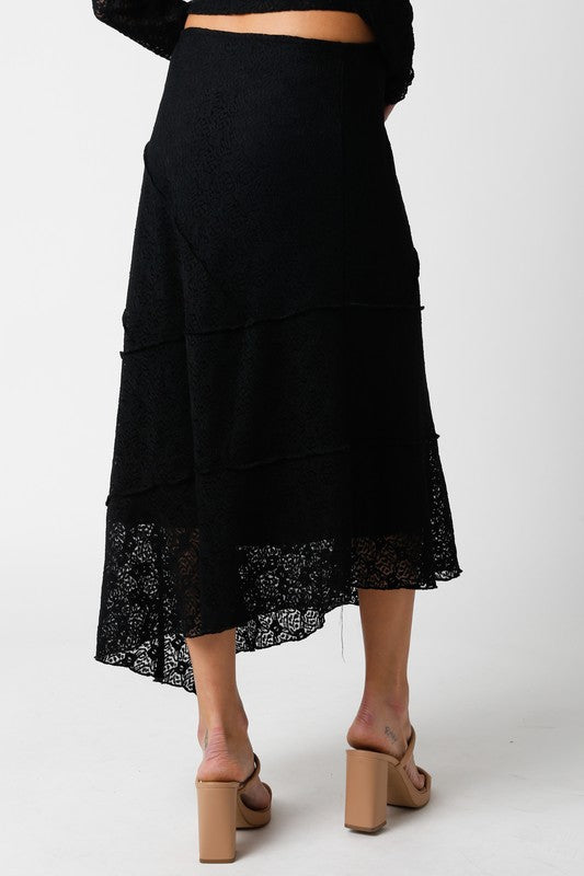 CLOUD MIDI SKIRT