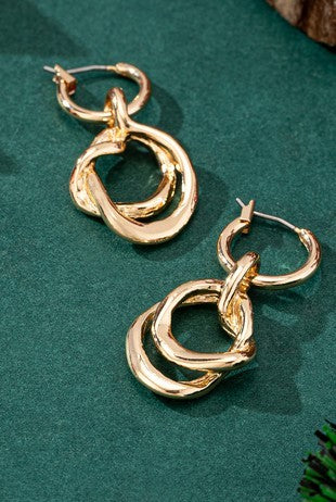 INGELSIA INTERTWINED EARRINGS