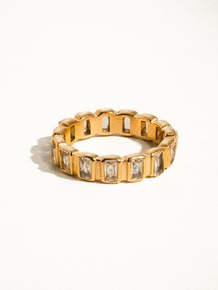 NON-TARNISH RHINESTONE RING