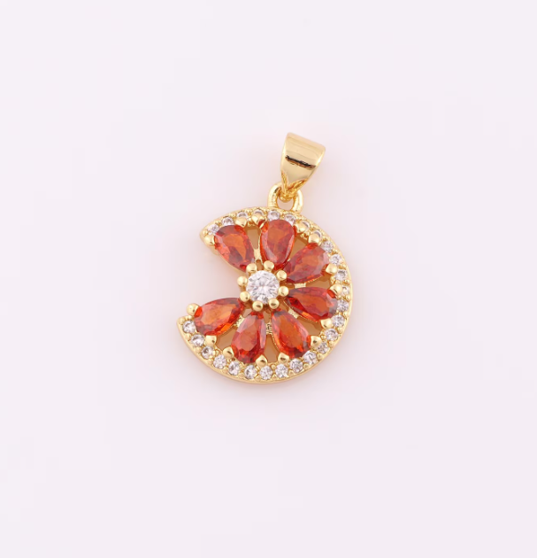 CZ GRAPEFRUIT CHARM
