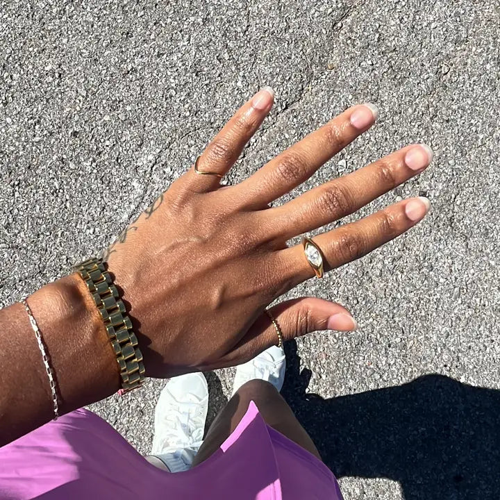 TNT MARQUISE SPARKLE RING