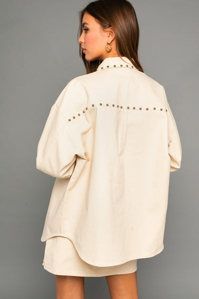 SAMI STUD DETAIL JACKET