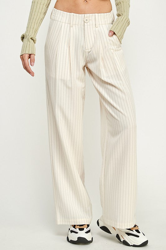 PAMELA PINSTRIPE SLACKS