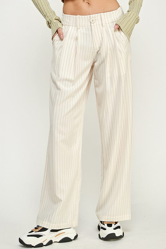 PAMELA PINSTRIPE SLACKS
